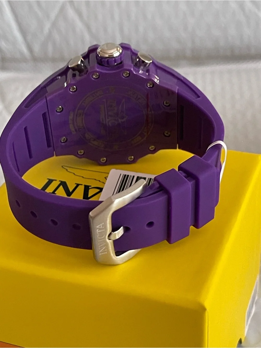 Invicta Racing Valyron Unisex Watch - 41mm, Purple (69625) new